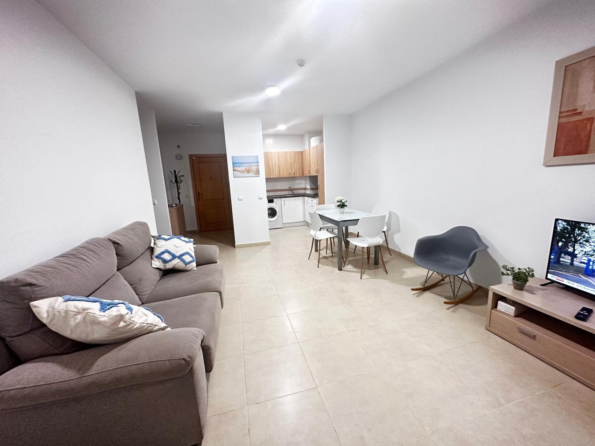 Luxurious Spacious Three Bedroom Apartment On Beachfront Almerimar Extérieur photo